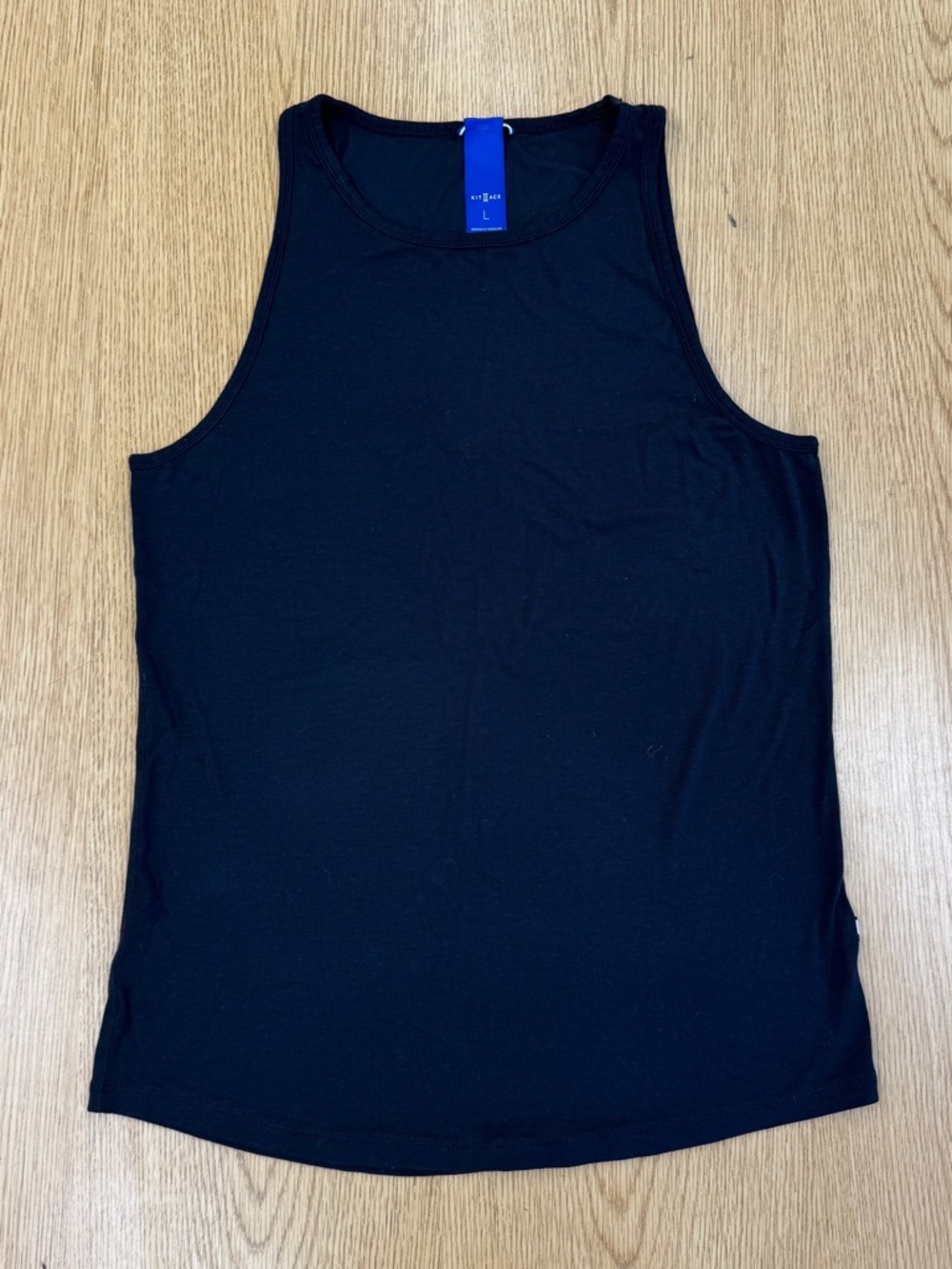 Kit and Ace Women’s Black Racerback Sleeveless Tank Top Size L Yoga Gym Lounge